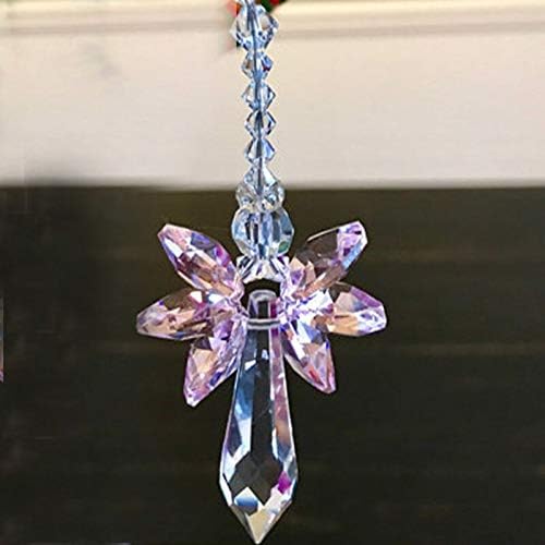 シャンデリア クリスタル 1個 レインボー ガーディアンエンジェル